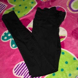 Girls black jeans
